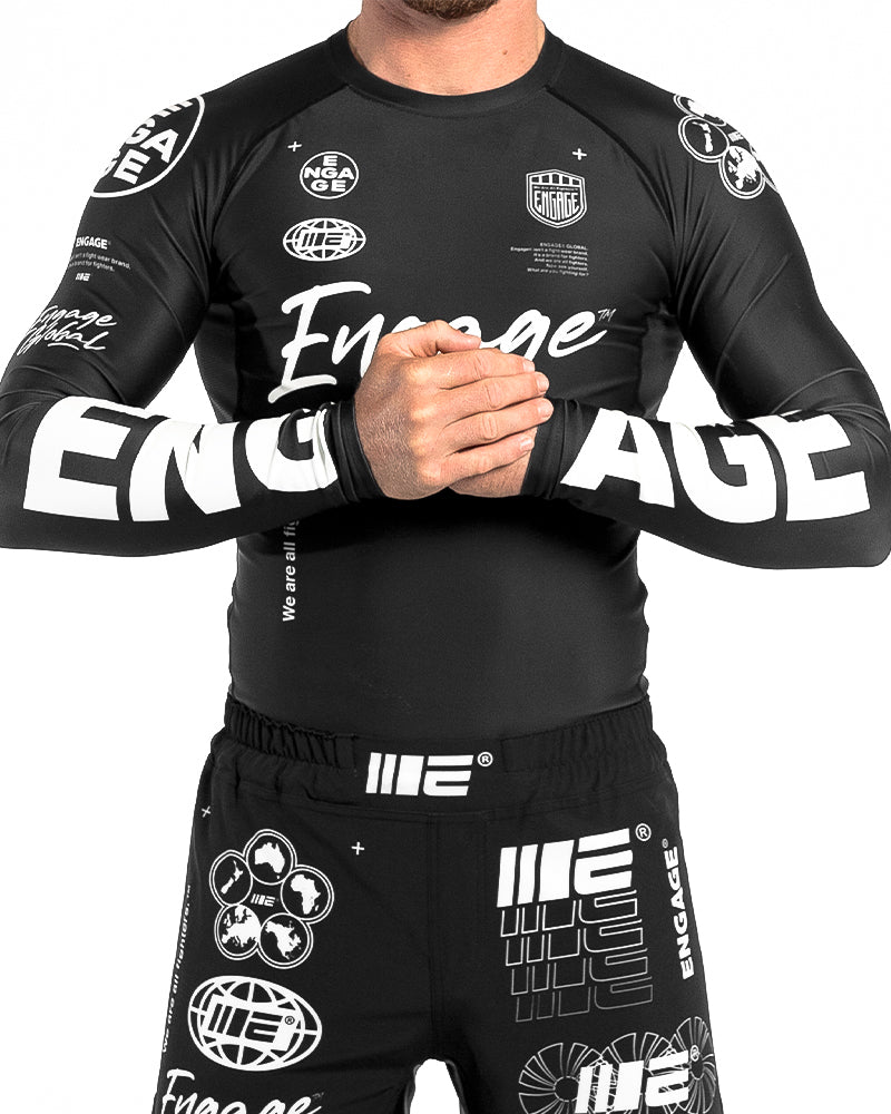 Engage Billboard Long Sleeve Rash Guard